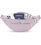 MAXTOP Large Crossbody waist Pack with 4-Zipper Pockets,Gifts for Enjoy Sports Festival Workout T...