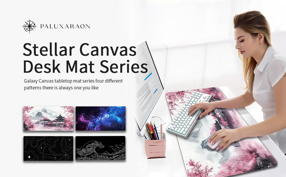 PALUXARAON mouse pad desk pad gaming desk pad desk mat