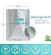 1 pint mylar bags