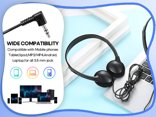 wide headphones for kids