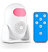 TOWODE Motion Detector Alarm Indoor Motion Sensor Alarm with Remote Control 110dB 4 Volume Levels...