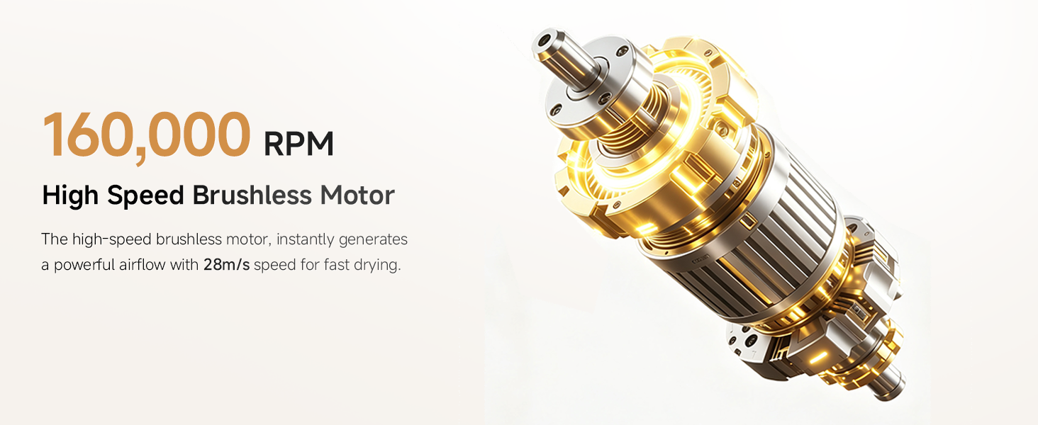 160000 rpm high speed brushless motor