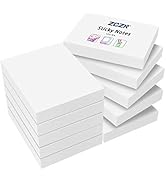ZCZN Small Sticky Notes, 1.5in x 2in, 100 Sheets/Pad, 10 Pads/Pack, White
