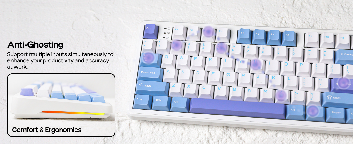 AULA F108 Wireless Gaming Keyboard