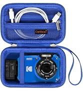 Canboc Carrying Case for KODAK PIXPRO WPZ2 Rugged Waterproof Digital Camera, Underwater Photograp...