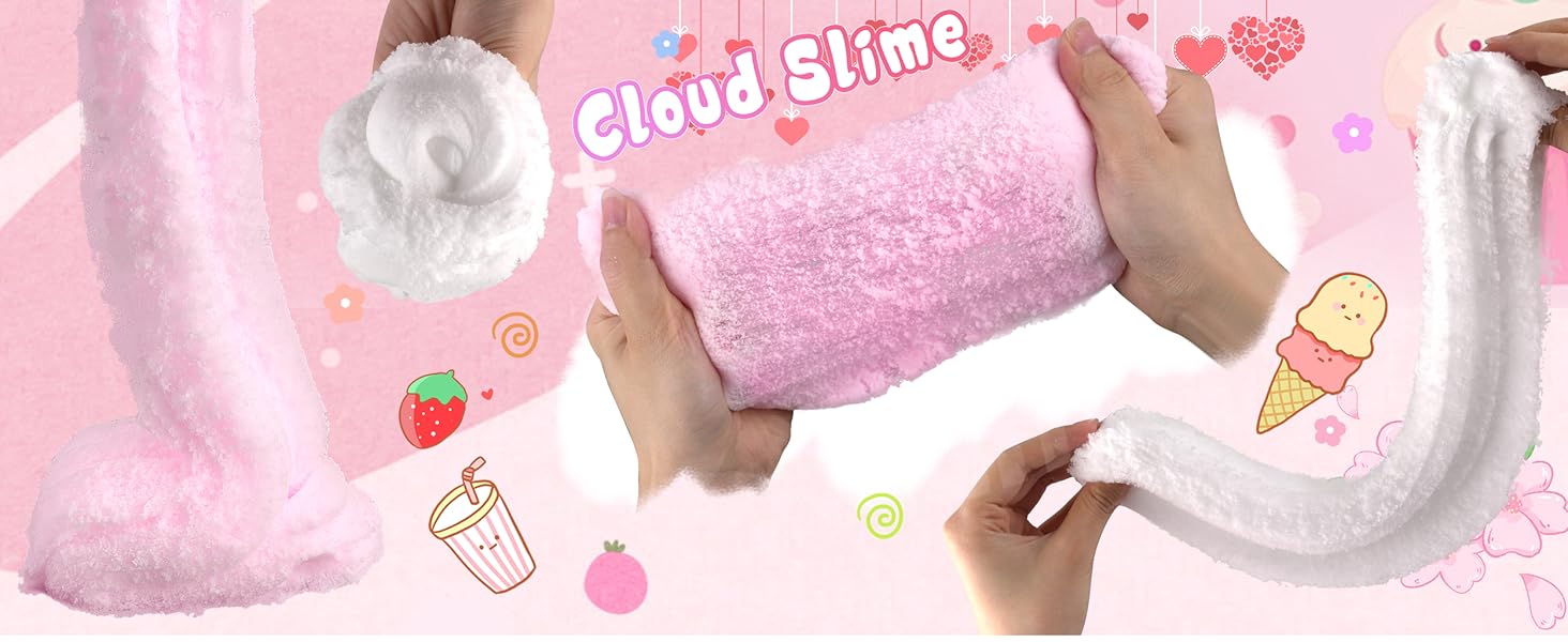 slime kit for girls ages 8-12! 4 5 6 7 8 9 10 year old girls birthday gift ideas