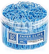 Kempshott Paper Clips Assorted Sizes Small, Medium and Large Paper Clips for Paperwork Ideal for ...