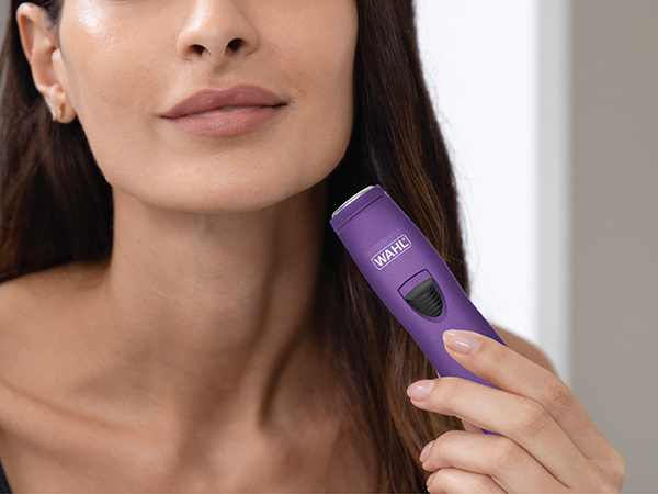 wahl pure confidence rotary shaver peach fuzz hair remover