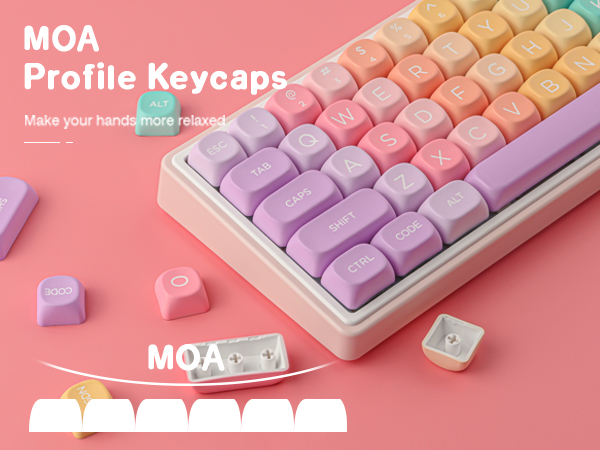 MOA Profile keycaps set
