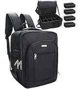 TANTO Makeup Backpack, Makeup Artist Bag Professional Cosmetic Bag with 4 Bag Extra Large Travel ...