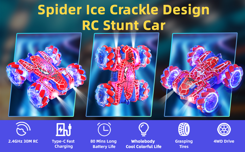 Spider remote control car
