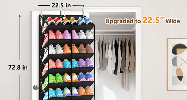 over the door shoe rack