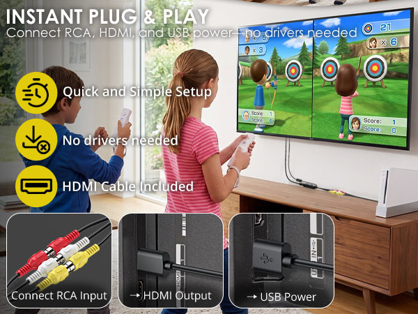 composite to hdmi converter av adapter to hdmi video composite to hdmi adapter vcr to hdmi converter