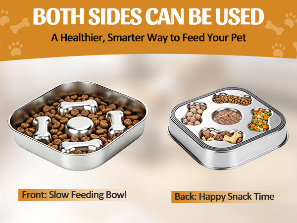 slow dog feeder bowl