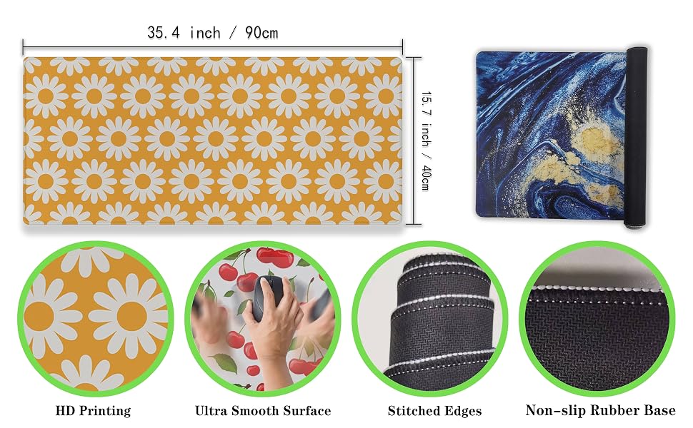 Large XXL Non-Slip Mouse Pad