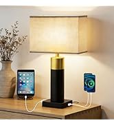 OYedis Table Lamps for Living Room 3-Way Dimmable Touch Bedside Lamp Modern Bedroom Lamp 22" Desk...