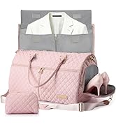 STOVER Women’s Convertible Garment Duffel Bag for Travel – 2-in-1 Carry-On Weekender/Overnight To...