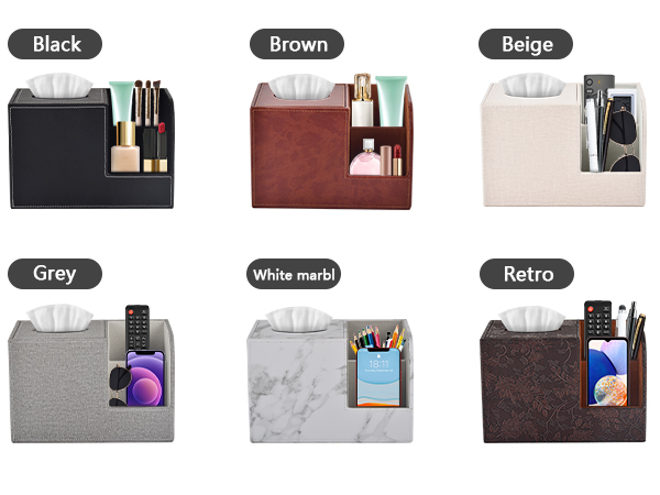 XNONE PU Leather Tissue Box Cover