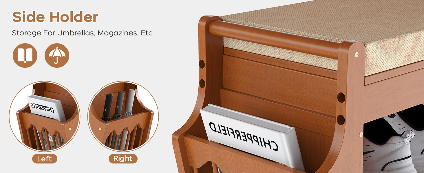 entryway shoe bench