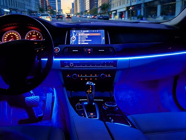blue lights