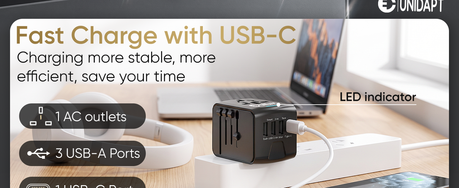 Fast Charge with USB-C