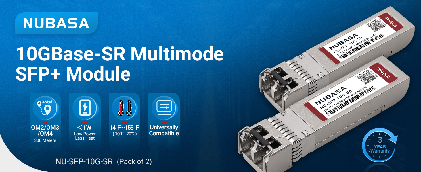 10g Multimode sfp+ transceiver