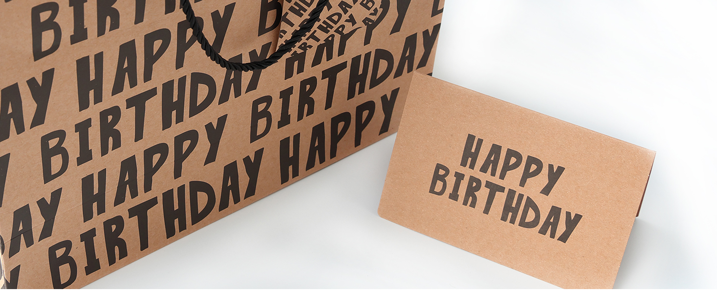 happy birthday gift bag for men
