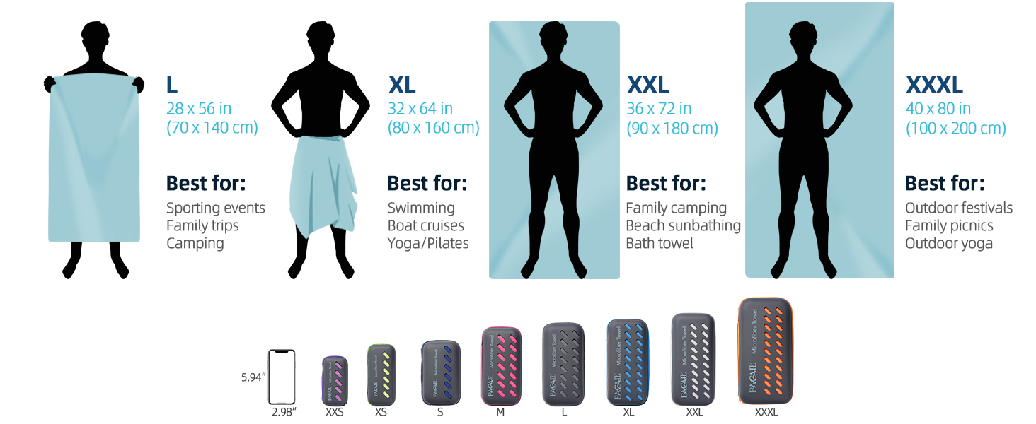 microfiber travel towel quick dry camping towel beach towel swimming sports yoga towels micro fiber