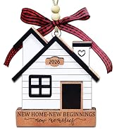 New Home Ornament 2026- Housewarming Gifts New Home, New House New Beginning, House Warming Gift ...