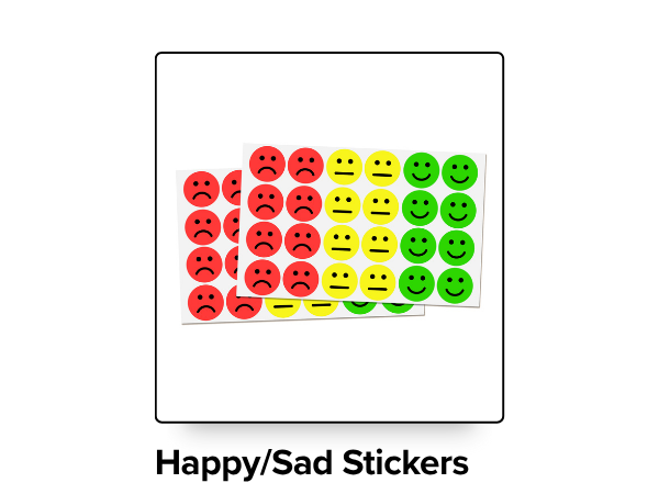 Happy Sad Stickers