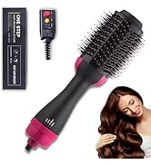 4-in-1 Hair Dryer Brush and Styler, Hot Air Blow Dryer, Volumizer with Ionic Technology (A)