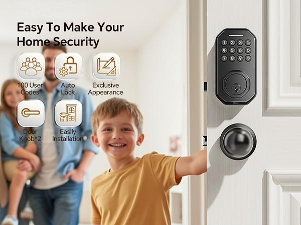 keyless entry door lock