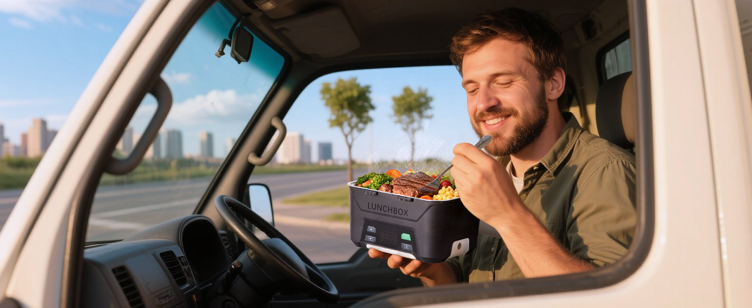 portable heated lunch box
