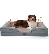 Bedsure Self Warming Orthopedic Dog Beds Large Sized Dog - Washable Large Dogs Bed Waterproof, Bi...