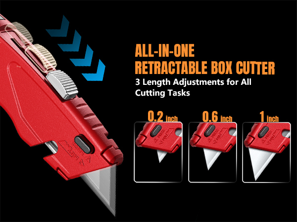 box cutter retractable