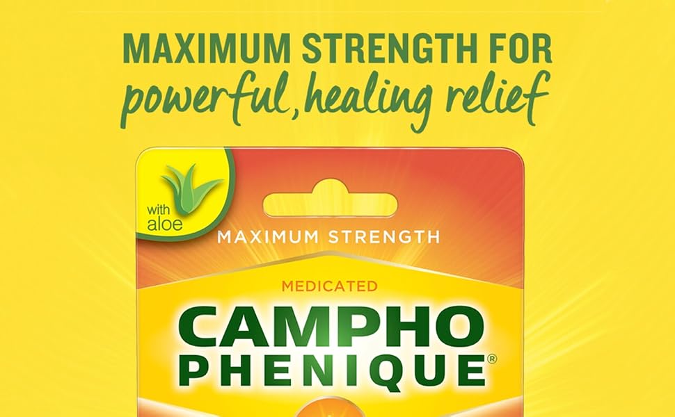 Maximum strength for powerful, healing relief