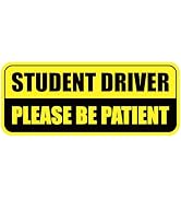 Student Driver Car Magnet, Teen Driver Magnet for Car, Please Be Patient Student Driver Magnet Re...