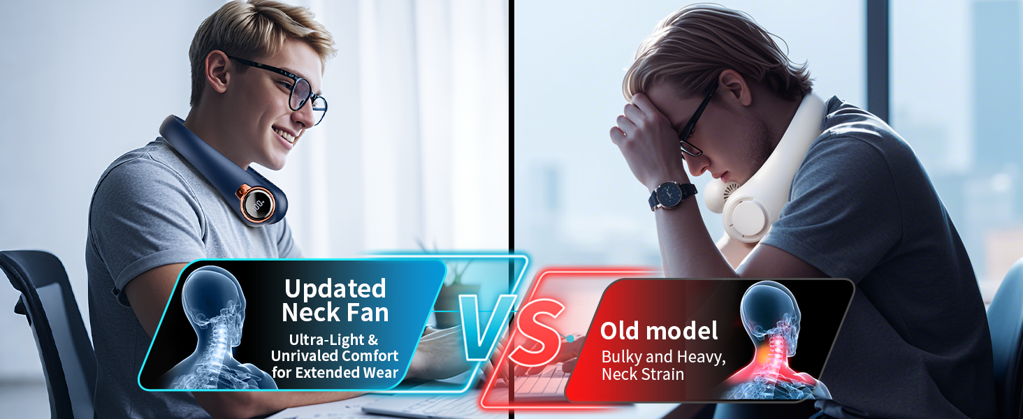 portable cooling fan personal neck fan rechargeable fan portable bladeless fan personal cooling fan