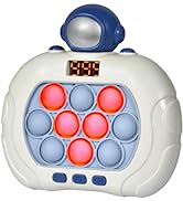 GAPER GO Quick Push Pop Game 6 Modes Games Fast Push Bubble Game Console Pop Game Fidget Toys Lig...