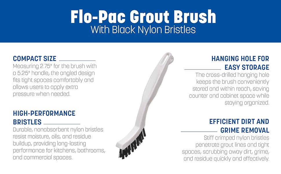 SPARTA 36535103 Grout Brush