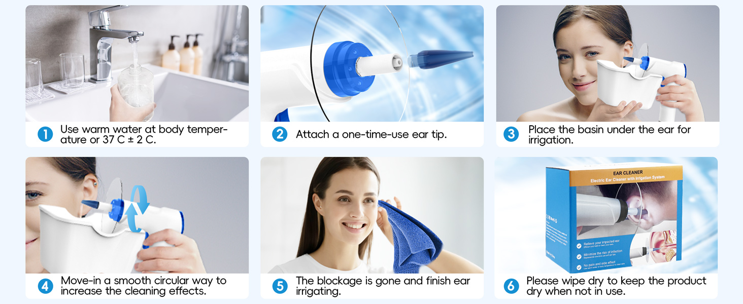 Electric Ear Wax Removal Kit