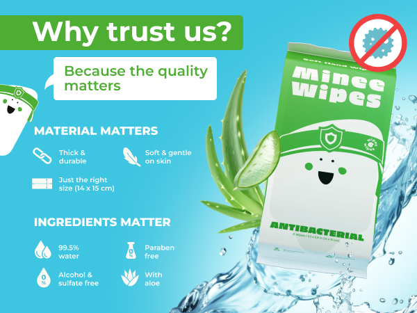 antibacterial wipes