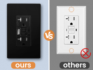 screwless wall plate