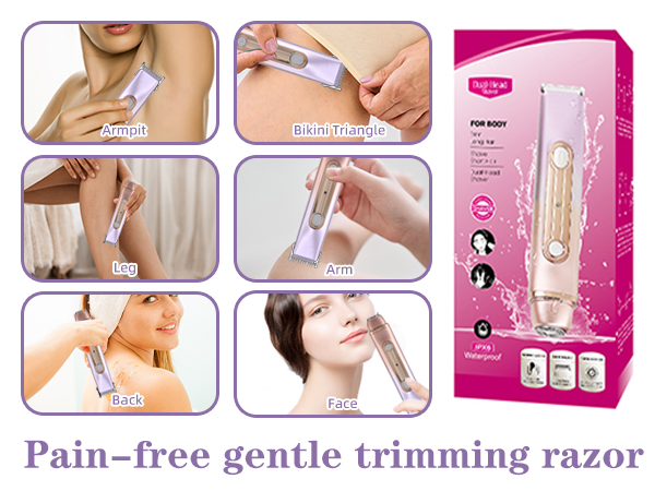 2 in 1 Electric Shaver for Women