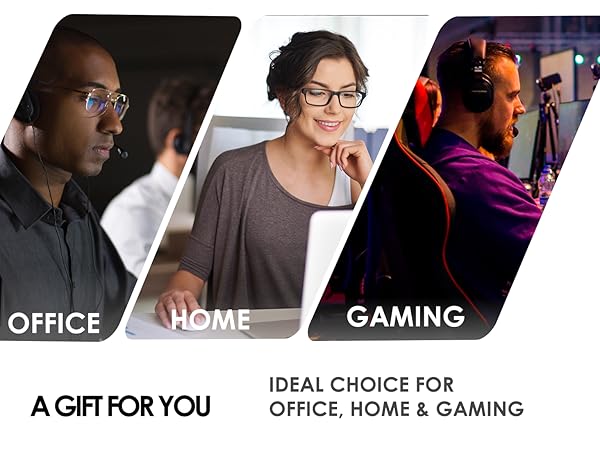 Ideal choice for office, home & gaming