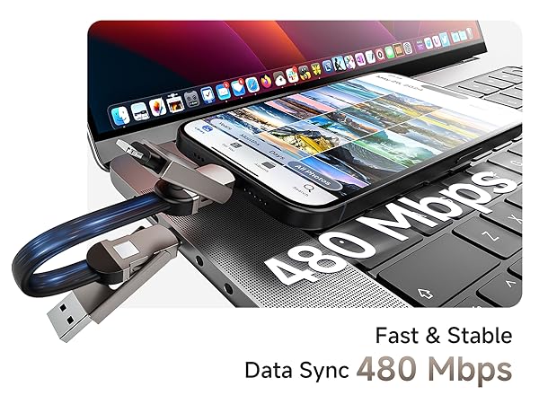 keychain charger cable