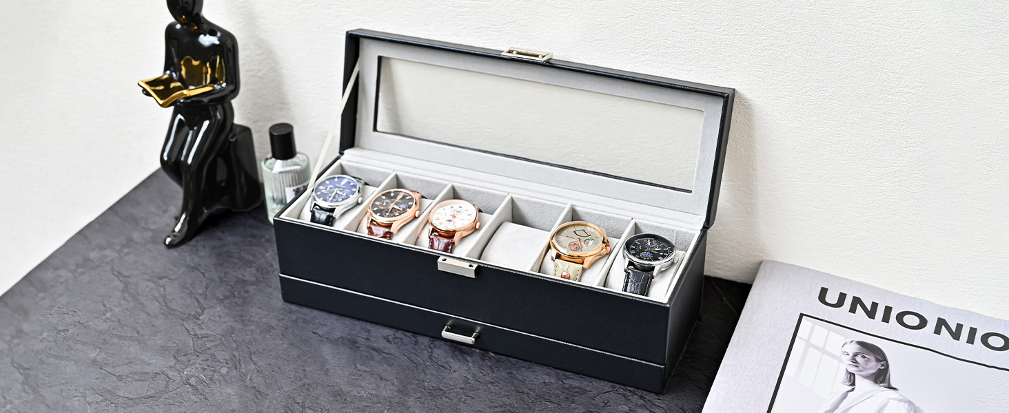 Watch Box with Drawer