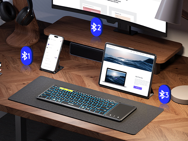FULL SIZE foldable keyboard
