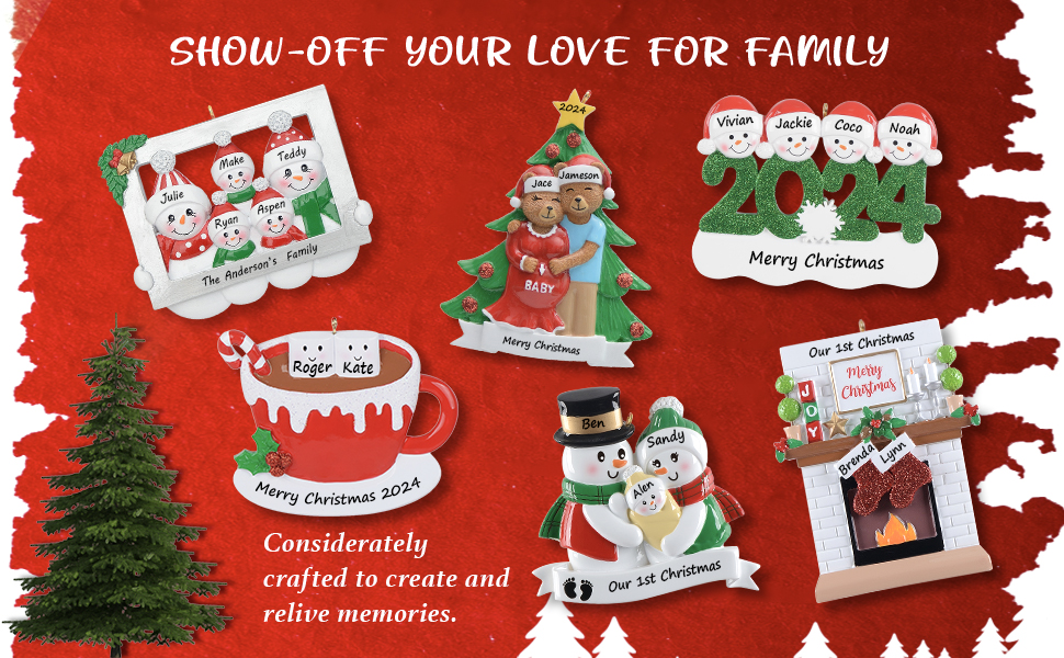 Personalized Christmas Ornaments