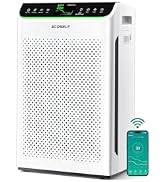 Air Purifier for Home Large Room Up to 3850Ft² with Washable Filter, HEPA Air Cleaner with AQI Di...